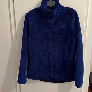 Beautiful bright blue North Face Fleece Jacket
